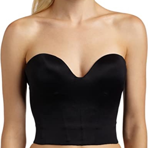 NWT $62 CARNIVAL INVISIBLE PLUNGE LONGLINE BRA 206 - Picture 4 of 8